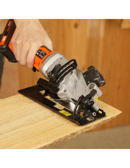 Sierra Circular Inalámbrica Yunirvana 20V 3400RPM 11.43cm