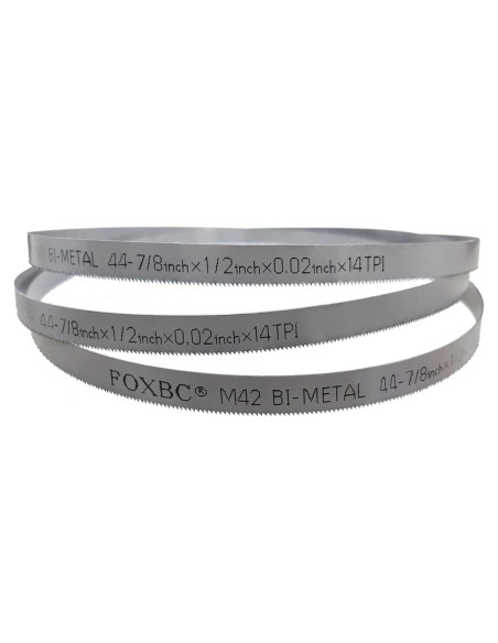 Cuchillas de sierra de cinta FOXBC 44.8 cm 14 TPI 3-Pack Cuchillas de sierra de cinta FOXBC 44.8 cm 14 TPI 3-Pack