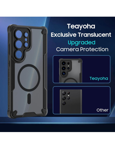 Funda protectora Samsung Galaxy S25 Ultra 5G negra Magsafe