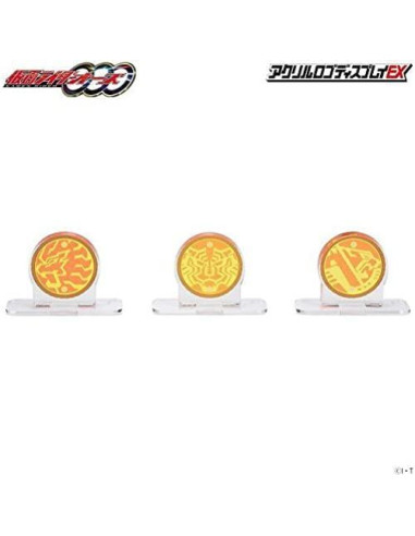 Soporte de Exhibición Acrílico Kamen Rider OOO Ratora-ta Combo