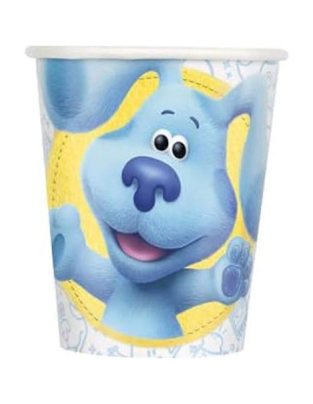 Paquete Fiesta Blue's Clues Único 24 Vasos Papel 266ml Paquete Fiesta Blue's Clues Único 24 Vasos Papel 266ml