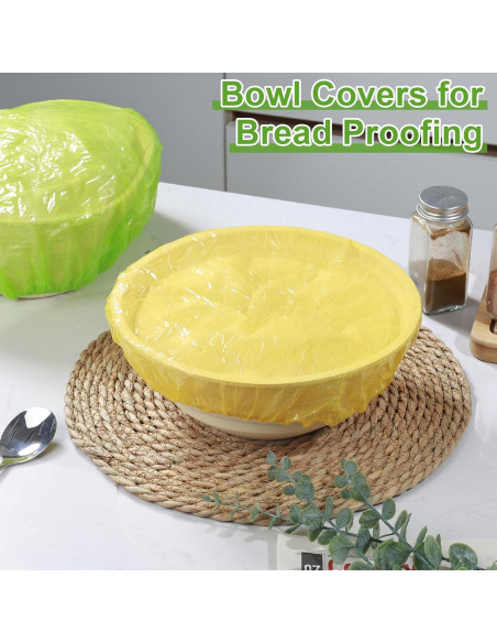 Cubiertas Elásticas Reutilizables para Tazones mwellewm - 60 Piezas Cubiertas Elásticas Reutilizables para Tazones mwellewm - 60 Piezas