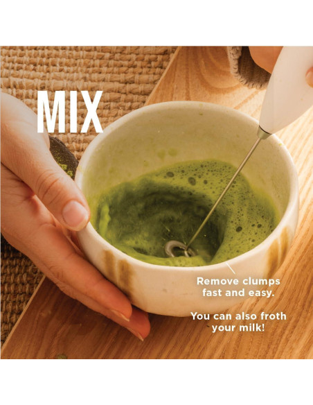 Batidor Eléctrico Jade Leaf Matcha + Espumador de Leche Batidor Eléctrico Jade Leaf Matcha + Espumador de Leche