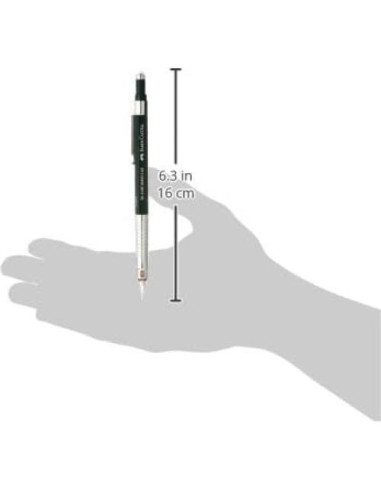 Lápiz Mecánico Faber-Castell TK Fine Vario 0.5mm Verde