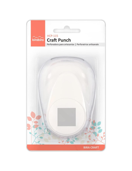 Troqueladora Manual Bira Craft 1.5" Cuadrada para Scrapbooking Troqueladora Manual Bira Craft 1.5" Cuadrada para Scrapbooking