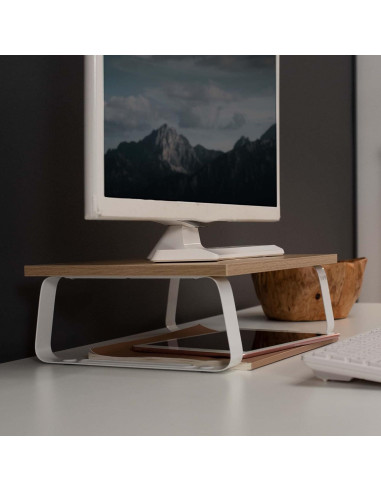 Soporte para Monitor VIVO STAND-V000WS de Madera y Acero