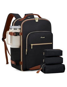 Mochila de Viaje LOVEVOOK 40L Unisex Aprobada por Aerolíneas