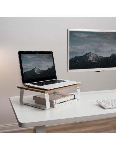 Soporte para Monitor VIVO STAND-V000WS de Madera y Acero
