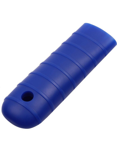 Soporte de Mango de Silicona Crucible Cookware Azul