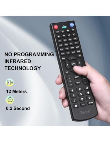 Control Remoto Universal Ziezii para TV LED LCD Hitachi