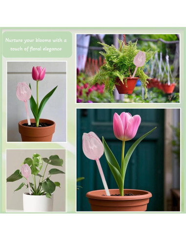 Paquete de 4 Esferas de Autorriego Luyseyha Tulipán 170ml