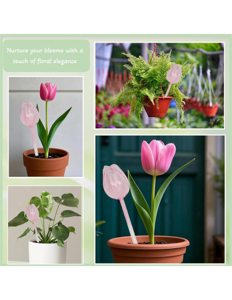 Paquete de 4 Esferas de Autorriego Luyseyha Tulipán 170ml Paquete de 4 Esferas de Autorriego Luyseyha Tulipán 170ml