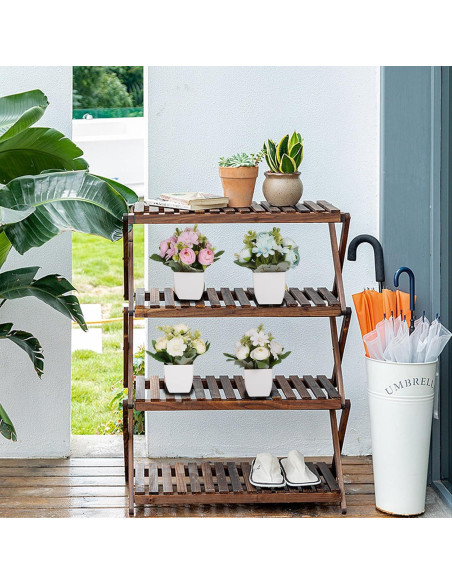 4 Mini Plantas Falsas Camelia en Maceta Plástica Yoratee 4 Mini Plantas Falsas Camelia en Maceta Plástica Yoratee