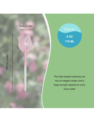 Paquete de 4 Esferas de Autorriego Luyseyha Tulipán 170ml