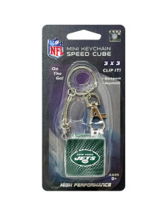 Mini Cubo Speed New York Jets - Llavero Antiestrés 3.05 cm 2