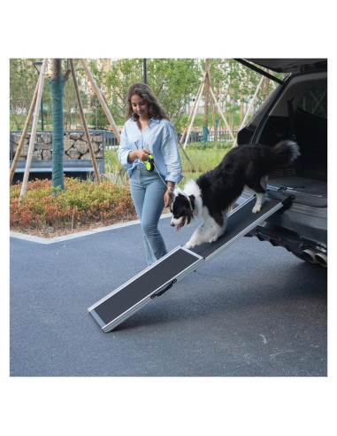 Escalera para Mascotas COZIWOW Plegable Antideslizante 150kg