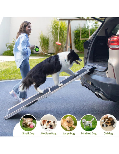 Escalera para Mascotas COZIWOW Plegable Antideslizante 150kg