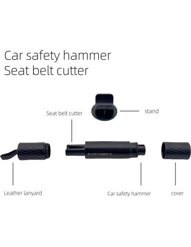 Herramienta de Escape de Emergencia Artigree Martillo 2025