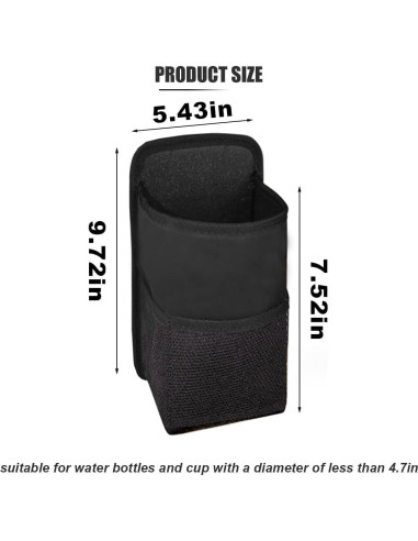 Soporte para Taza de Auto SMILFUY 24.7x13.8cm Multifuncional
