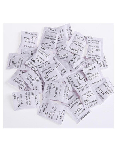 200 Pcs Gel de Silica Alimenticio Saycker Absorbente de Humedad