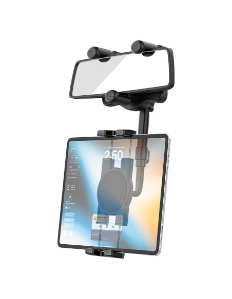 Soporte para Tablet en Espejo Retrovisor Phichy Ajustable 11.9-33 cm Soporte para Tablet en Espejo Retrovisor Phichy Ajustable 11.9-33 cm
