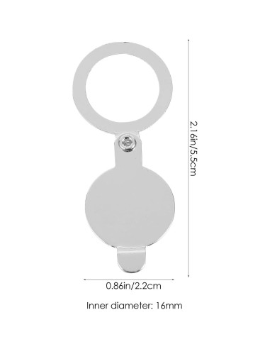 Cubierta de Mirilla de Privacidad HOMSFOU 4 Piezas Cobre