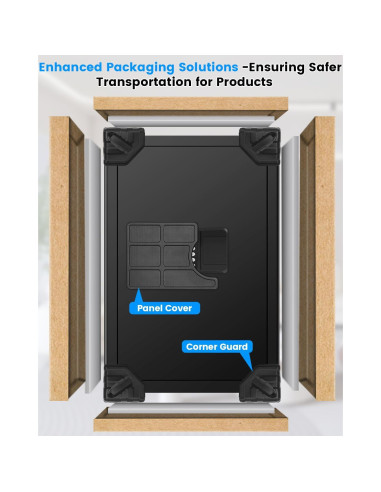 Caja Fuerte Digital FOWORE 3.2 Pies Cúbicos Resistente al Fuego