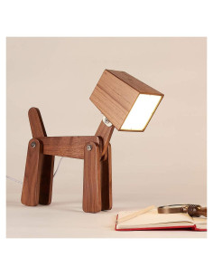 Lámpara de Mesa Perro HROOME TLP009M-WAL Regulable 32.8cm