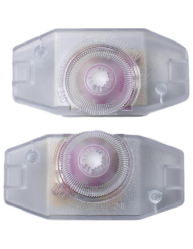Interruptor Regulador de Luz OZXNO 2pcs 110V 2A Transparente