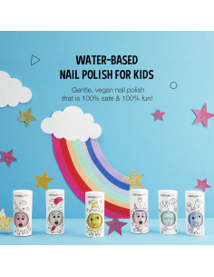Juego de Esmaltes de Uñas Nailmatic Sirena - 3 Piezas Lavables 2