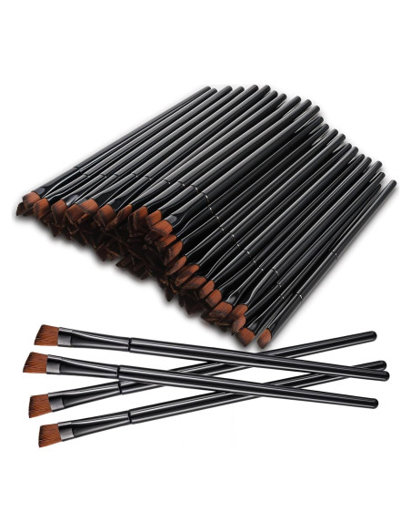 100 Brochas Desechables para Cejas Yolev - 10cm Anguladas 100 Brochas Desechables para Cejas Yolev - 10cm Anguladas