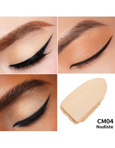 Sombra de Ojos Mate 3-en-1 Oulac CM04 Nudiste 40g