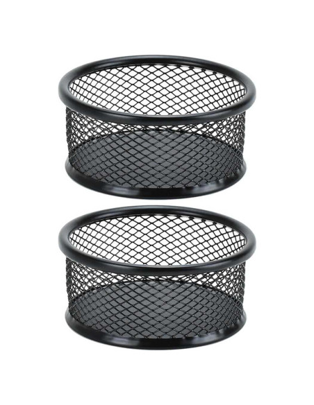 Soporte de Clip de Papel Metal Teensery 2 Pcs Negro 9x4 cm Soporte de Clip de Papel Metal Teensery 2 Pcs Negro 9x4 cm