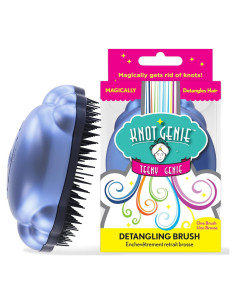 Cepillo Desenredante Knot Genie Teeny Azul para Niños