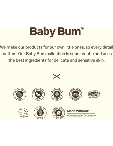 Spray Solar Baby Bum SPF 50 | Protección Mineral 88.7 ml Spray Solar Baby Bum SPF 50 | Protección Mineral 88.7 ml