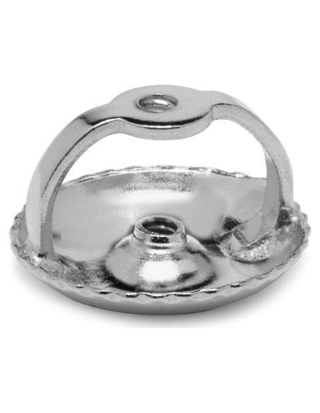 Respaldo de Arete de Oro Blanco 14K Everyday Elegance 0.81mm Respaldo de Arete de Oro Blanco 14K Everyday Elegance 0.81mm