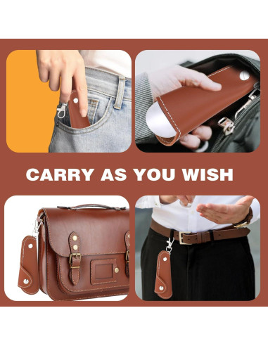 Cuerno de zapato plegable ElevateTech con llavero 18.7 cm