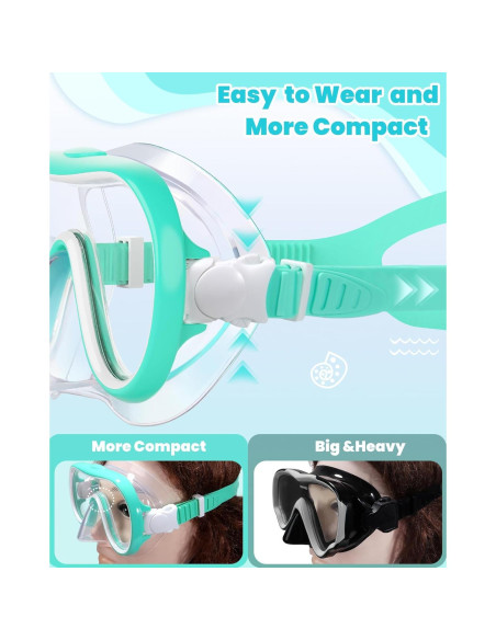 Gafas de Natación Seago para Niños 6-14 Años con Cubierta Nasal Gafas de Natación Seago para Niños 6-14 Años con Cubierta Nasal