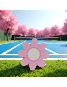 Amortiguador de Vibración para Raqueta de Tenis Jinshining Rosa 2