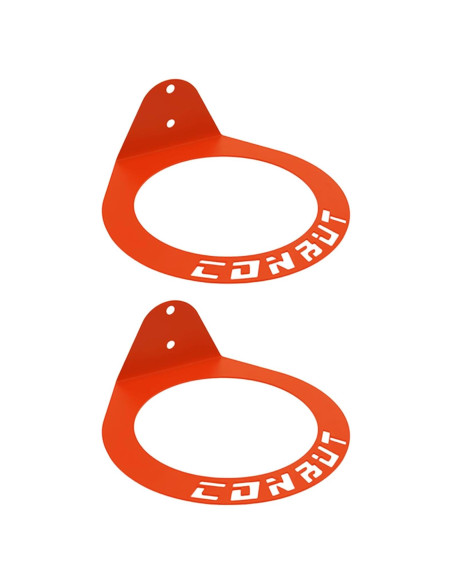 Soporte de Pelotas Medicinales CONBUT 22.3 cm Acero Naranja Soporte de Pelotas Medicinales CONBUT 22.3 cm Acero Naranja