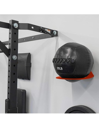 Soporte de Pelotas Medicinales CONBUT 22.3 cm Acero Naranja