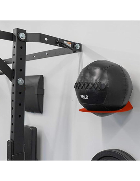 Soporte de Pelotas Medicinales CONBUT 22.3 cm Acero Naranja Soporte de Pelotas Medicinales CONBUT 22.3 cm Acero Naranja