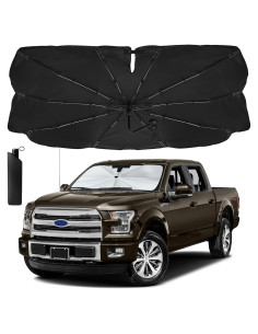 Paraguas Parasol EcoNour para Parabrisas de SUV y Camiones - Grande