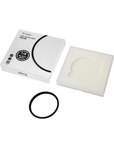 Filtro de Niebla Negra 1/8 82mm 7artisans Efecto Suave Filtro de Niebla Negra 1/8 82mm 7artisans Efecto Suave