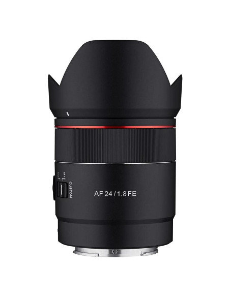 Lente Rokinon AF 24mm F1.8 para Montura Sony E - Compacto y Ligero Lente Rokinon AF 24mm F1.8 para Montura Sony E - Compacto y Ligero