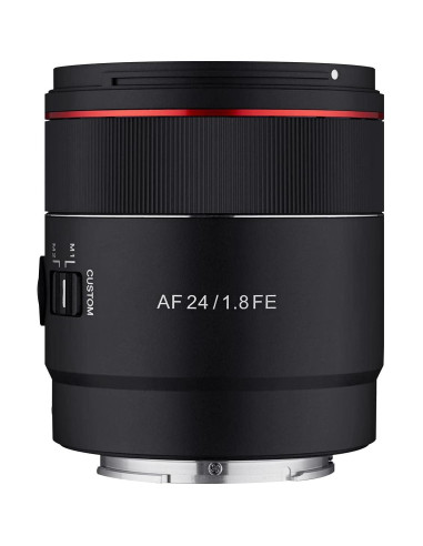 Lente Rokinon AF 24mm F1.8 para Montura Sony E - Compacto y Ligero