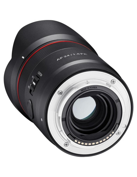 Lente Rokinon AF 24mm F1.8 para Montura Sony E - Compacto y Ligero Lente Rokinon AF 24mm F1.8 para Montura Sony E - Compacto y Ligero