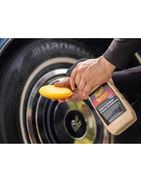 Limpiador y Acondicionador de Vinilo y Goma Meguiar's M4016 - 0.45L Limpiador y Acondicionador de Vinilo y Goma Meguiar's M4016 - 0.45L