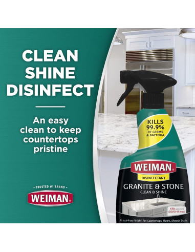 Limpiador Desinfectante Weiman para Granito 24 Oz - Multiuso