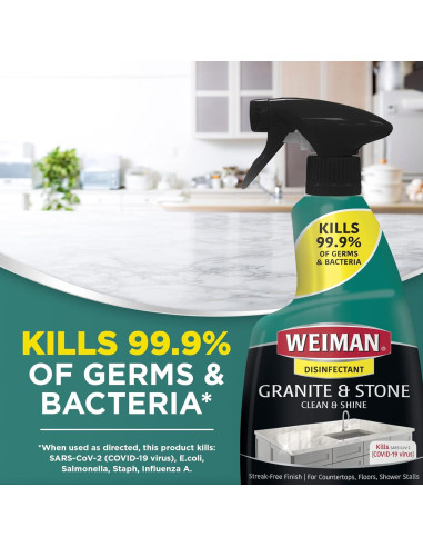 Limpiador Desinfectante Weiman para Granito 24 Oz - Multiuso